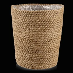 Bouclair Natural Fiber Waste Bin* Storage Baskets & Hampers|Storage & Baskets