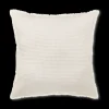 Bouclair Natural Kristia Decorative Waffle Pillow* Decorative Throw Pillows