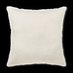 Bouclair Natural Kristia Decorative Waffle Pillow* Decorative Throw Pillows