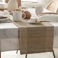 Bouclair Natural Table Runner* Dinnerware|Tablecloths & Placemats