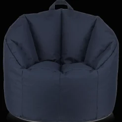 Bouclair Navy Canvas Bean Bag* Junior Bedroom Furniture