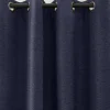 Bouclair Navy Dion Blackout Curtain* Sheer Curtains & Window Sheer Panels|Blackout Window Curtains