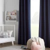 Bouclair Navy Kimia Blackout Curtain* Sheer Curtains & Window Sheer Panels|Blackout Window Curtains