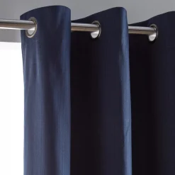 Bouclair Navy Kimia Blackout Curtain* Sheer Curtains & Window Sheer Panels|Blackout Window Curtains
