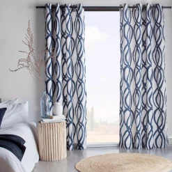Bouclair Nora Panel Curtain* Sheer Curtains & Window Sheer Panels|Room Darkening & Light Filtering Curtains