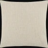 Bouclair Oatmeal Losy Cushion Cover* Decorative Throw Pillows