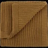 Bouclair Ochre Ribba Throw* Decorative Throws & Blankets