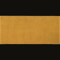 Bouclair Ochre Ribbed Bath Towel* Bath Towels