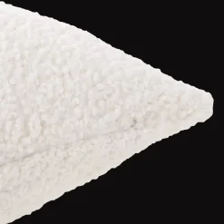 Bouclair Off White Doodle Boucle Decorative Throw Pillow* Decorative Throw Pillows