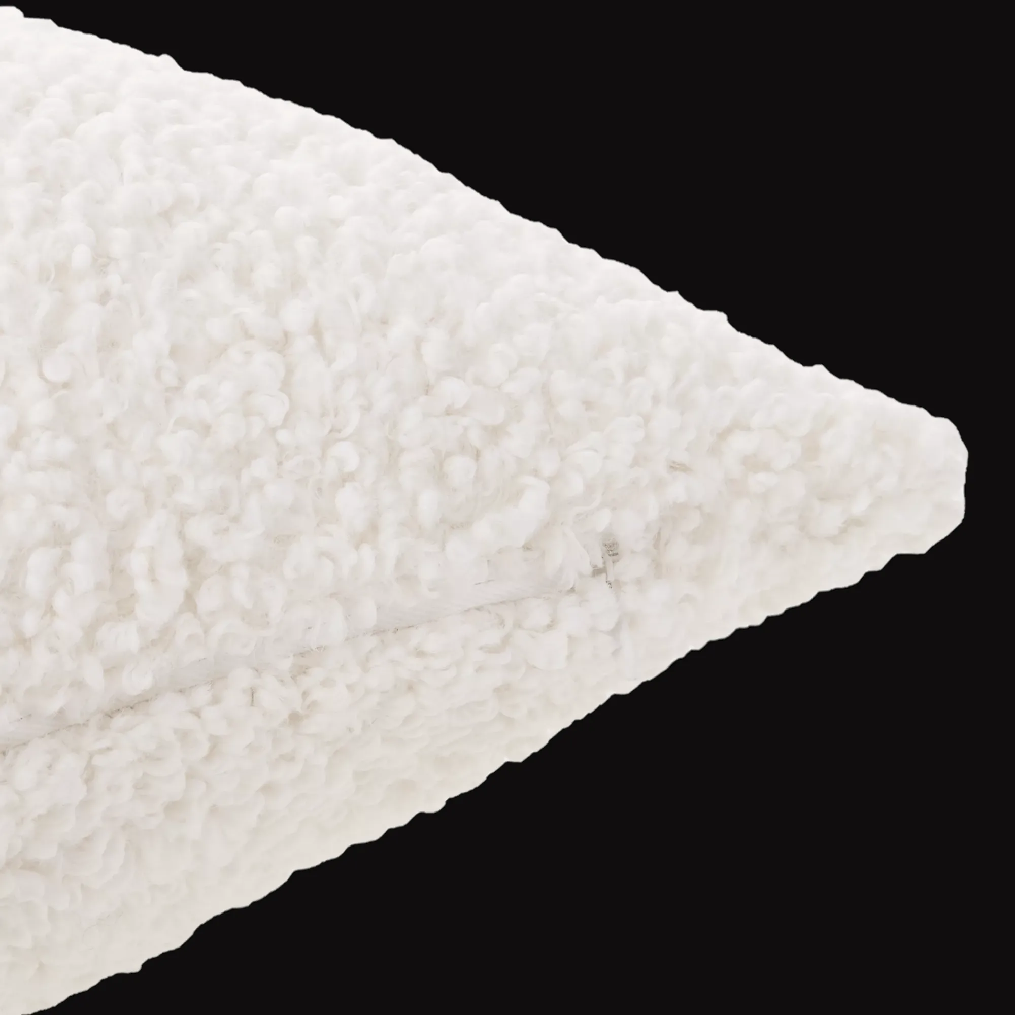 Bouclair Off White Doodle Boucle Decorative Throw Pillow* Decorative Throw Pillows