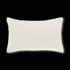 Bouclair Off White Doodle Boucle Lumbar Throw Pillow* Decorative Throw Pillows