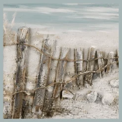 Bouclair Oil Painted Path to the Beach* Mixed Media Art|Oil Paintings