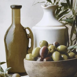 Bouclair Olives and Vases Framed Art* Printed & Photography Wall Art Canvases