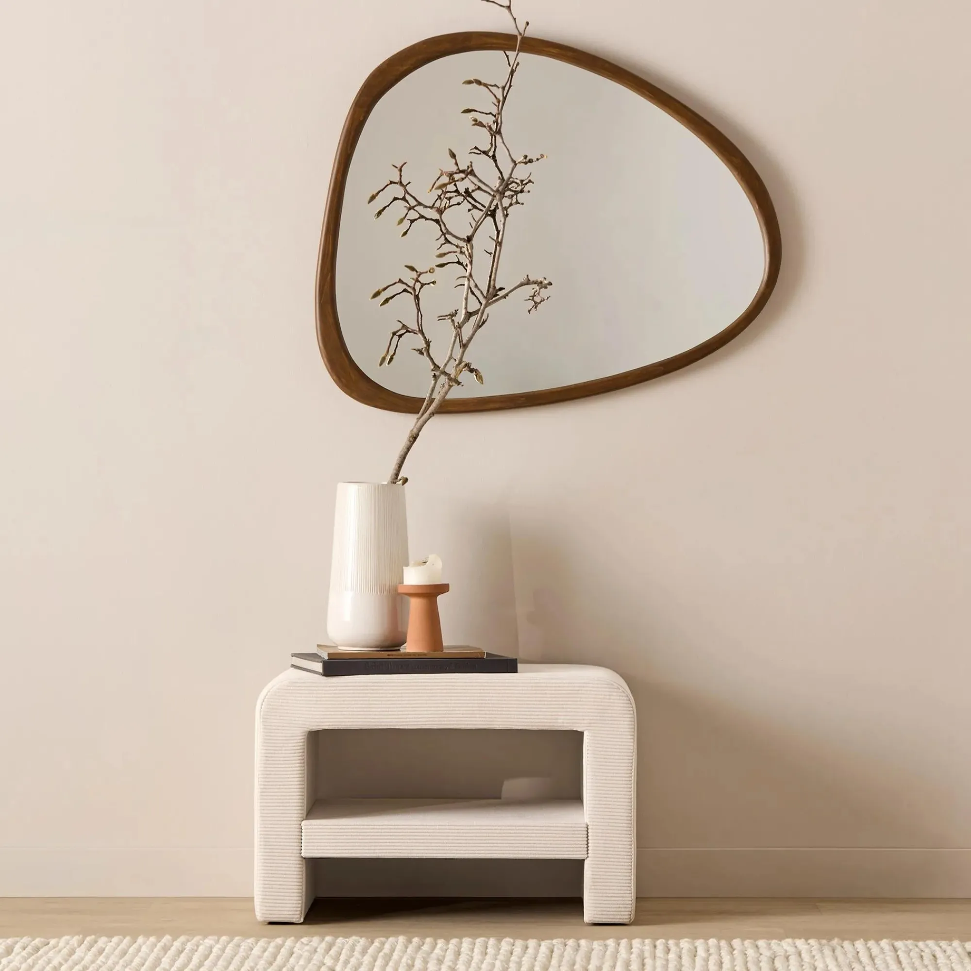 Bouclair Organic Walnut Mirror* Mirrors