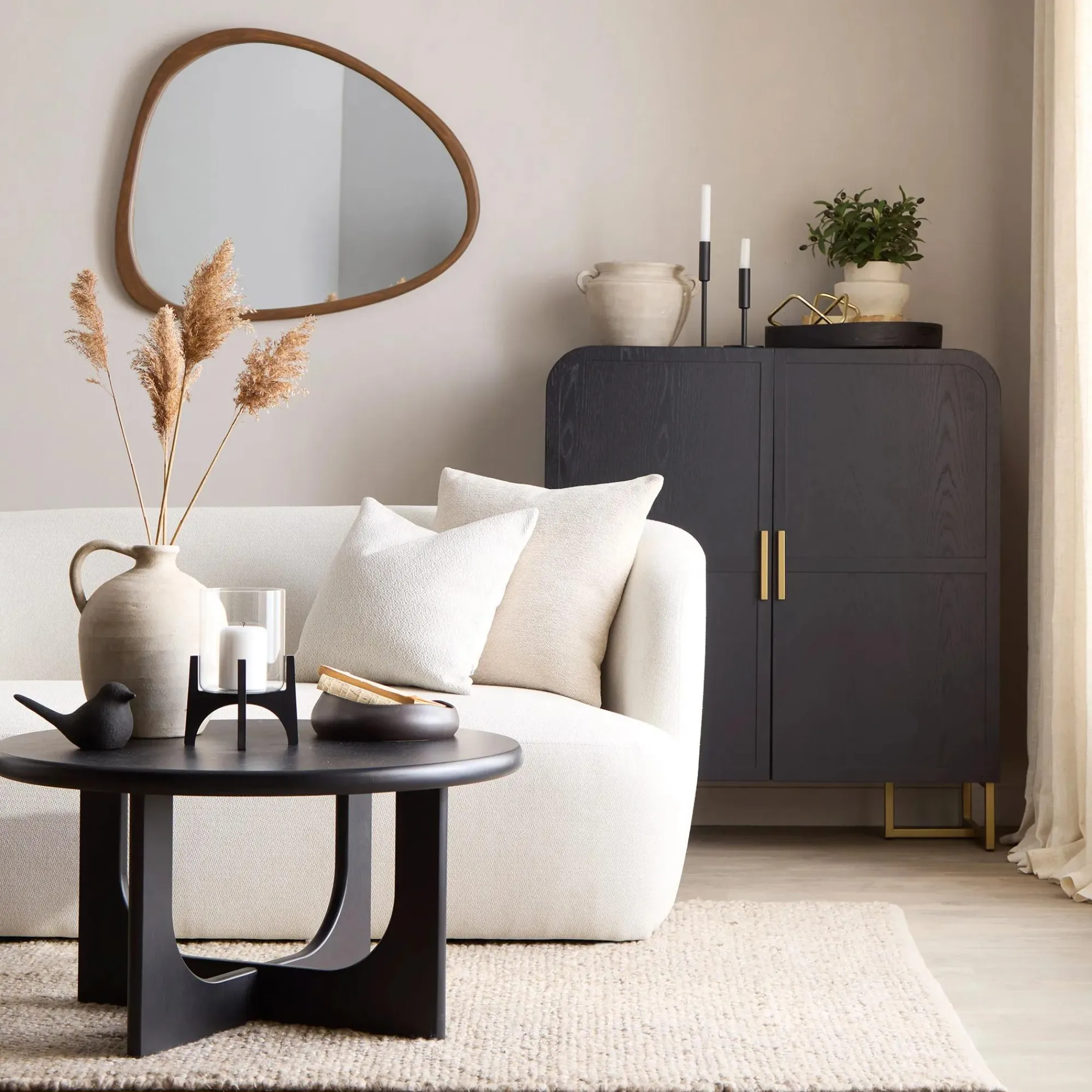 Bouclair Organic Walnut Mirror* Mirrors