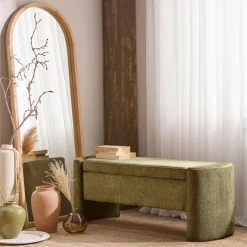 Bouclair Ottoman Bench with Storage* Entryway Benches Ottomans And Poufs|Ottomans & Benches