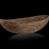 Bouclair Oval Wood Bowl* Home Decorative Items & Objects