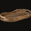 Bouclair Oval Wood Tray* Home Decorative Items & Objects