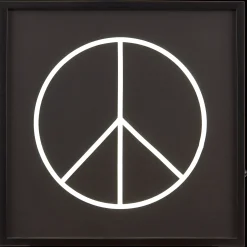 Bouclair Peace Sign Neon Light Up Wall Art* Junior Wall Decor & Mirrors