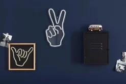 Bouclair Peace Sign Neon Light Wall Decor* Junior Wall Decor & Mirrors