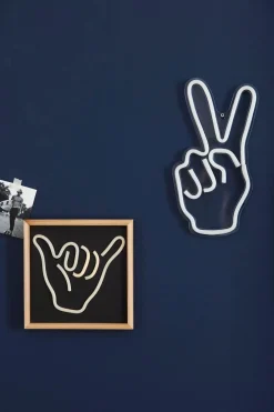 Bouclair Peace Sign Neon Light Wall Decor* Junior Wall Decor & Mirrors