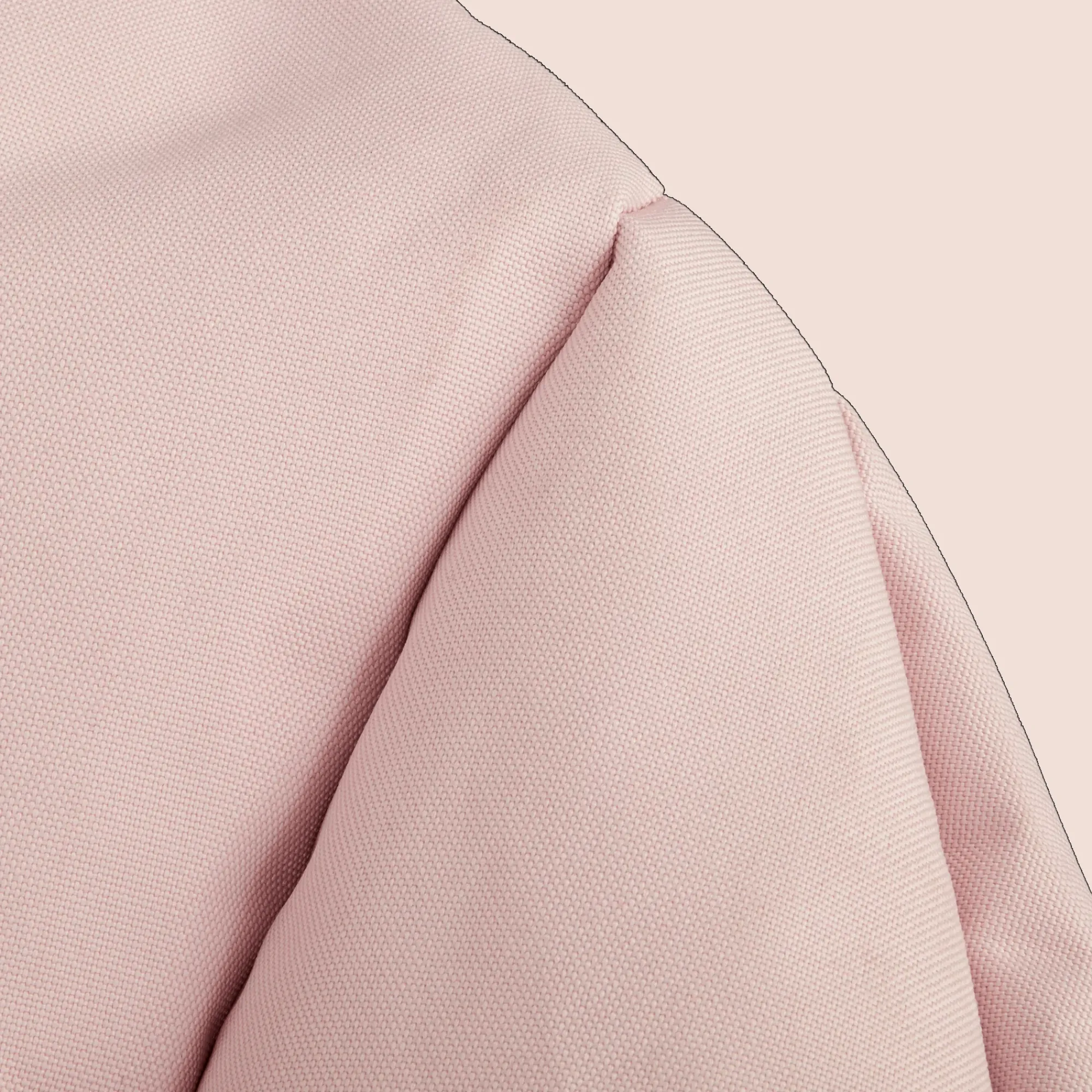 Bouclair Pink Canvas Bean Bag* Junior Bedroom Furniture