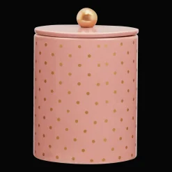 Bouclair Pink Ceramic Jar* Junior Decorative Accessories