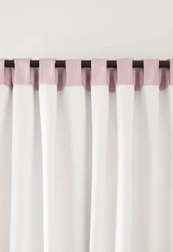Bouclair Pink Taha Rod Pocket Back Tab Blackout Curtain* Sheer Curtains & Window Sheer Panels|Blackout Window Curtains