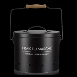 Bouclair Potato/Onion/Veggies Rustic Metal Bin* Dinnerware|Kitchen & Dining Accessories