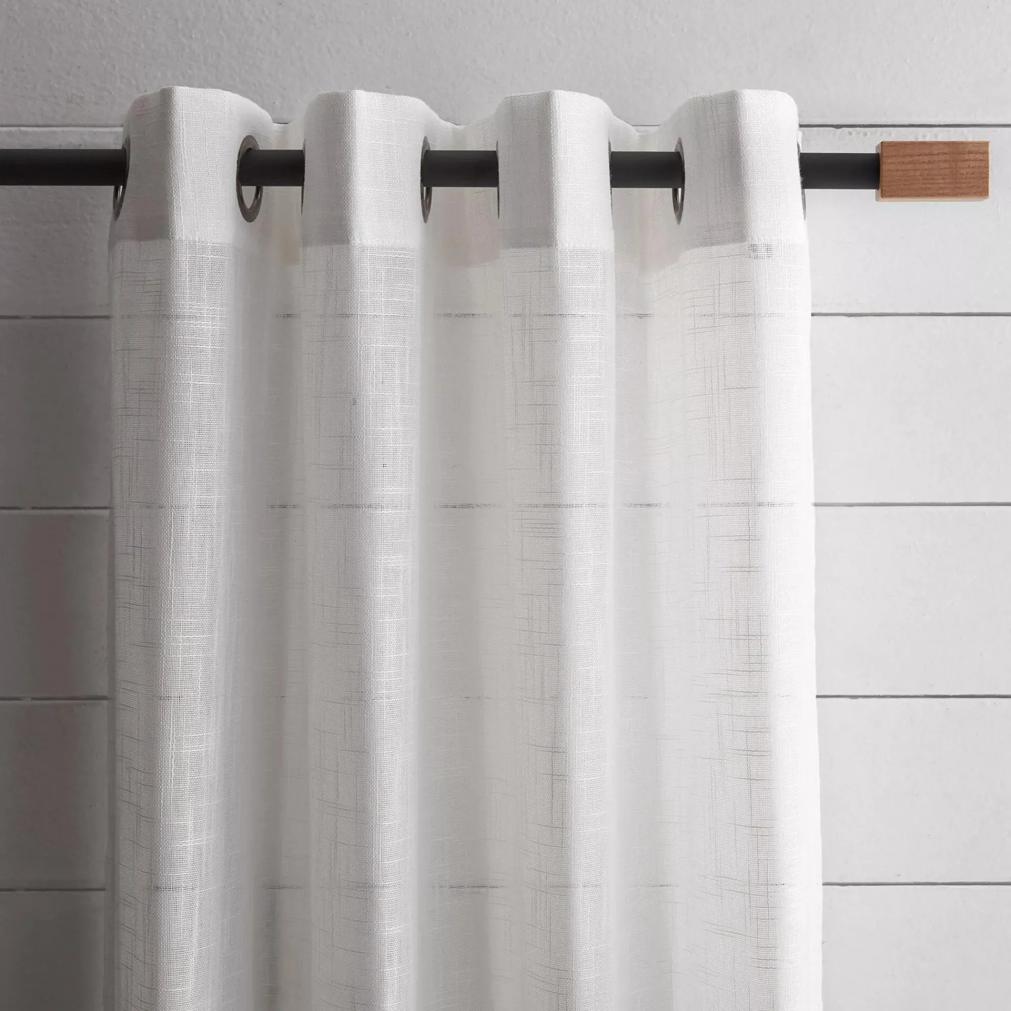 Bouclair Rectangular Wood Curtain Rod Set - Diameter 13/16 mm* Curtain Rods