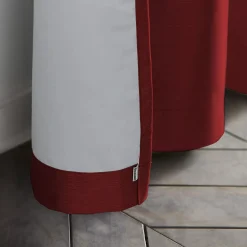 Bouclair Red Pegaze Blackout Curtain* Sheer Curtains & Window Sheer Panels|Blackout Window Curtains