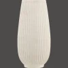 Bouclair Ribbed Ceramic Table Vase* Modern Decorative Vases|Home Decorative Items & Objects