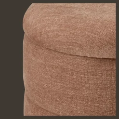 Bouclair Ribbed Ottoman with Storage* Entryway Benches Ottomans And Poufs|Ottomans & Benches