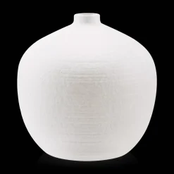 Bouclair Round Ceramic Table Vase* Modern Decorative Vases|Home Decorative Items & Objects