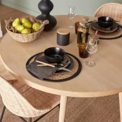 Bouclair Round Natural Fiber Placemat* Dinnerware|Tablecloths & Placemats