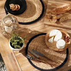 Bouclair Round Natural Fiber Placemat* Dinnerware|Tablecloths & Placemats