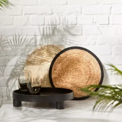 Bouclair Round Natural Fiber Placemat* Dinnerware|Tablecloths & Placemats