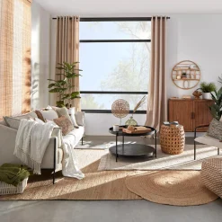 Bouclair Round Solid Jute Rug* Rugs