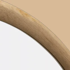 Bouclair Round Wood-Framed Mirror* Mirrors