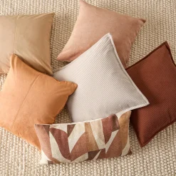 Bouclair Rust Jacin Decorative Pillow* Decorative Throw Pillows