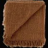 Bouclair Rust Marilou Throw* Decorative Throws & Blankets