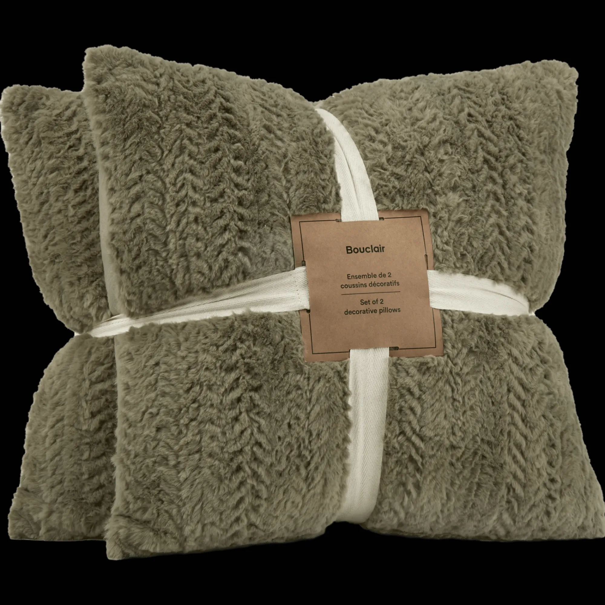 Bouclair Sage Set of 2 Ellyn Decorative Pillow* Decorative Throw Pillows