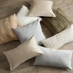 Bouclair Sage Set of 2 Ellyn Decorative Pillow* Decorative Throw Pillows