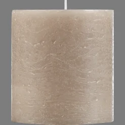 Bouclair Sand Marled Pillar Candle* Candles & Candle Stick Holders