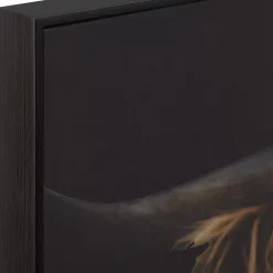 Bouclair Scottish Highland Cattle Framed Printed Canvas* Printed & Photography Wall Art Canvases