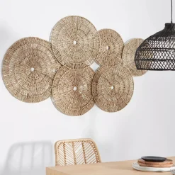Bouclair Seagrass Circles Wall Art* Wall Decorations