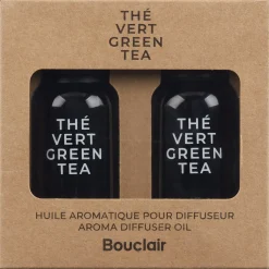 Bouclair Set of 2 - Green Tea Fragrance Oil* Candles & Candle Stick Holders