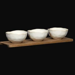 Bouclair Set of 3 Bowls With Tray* Dinnerware|Kitchen & Dining Accessories
