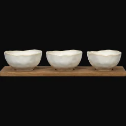 Bouclair Set of 3 Bowls With Tray* Dinnerware|Kitchen & Dining Accessories