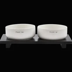 Bouclair Set of 2 pet bowls* Home Decorative Items & Objects
